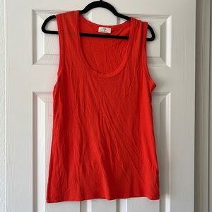 Orange tank top